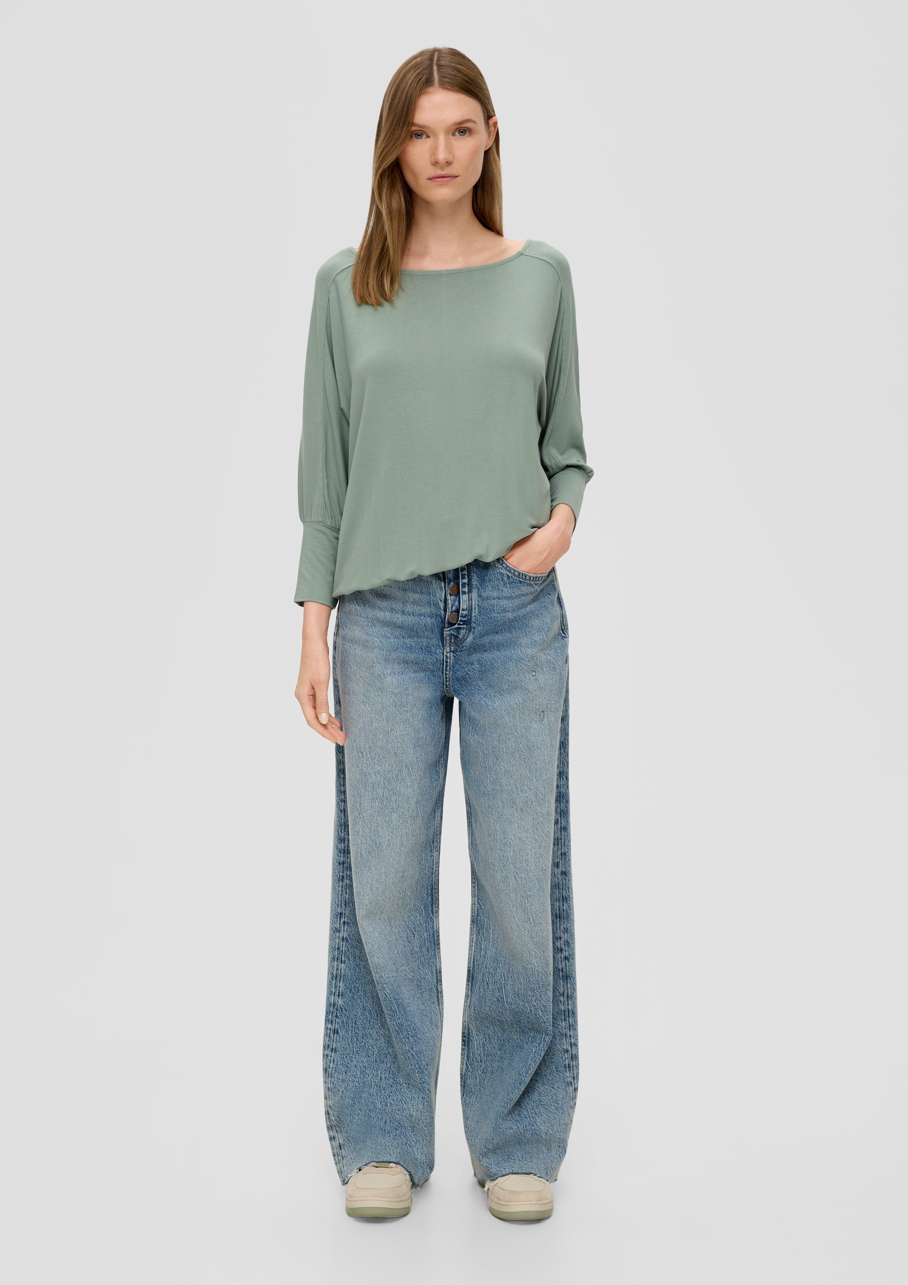 Longsleeve aus Viskosestretch  2137193-7210