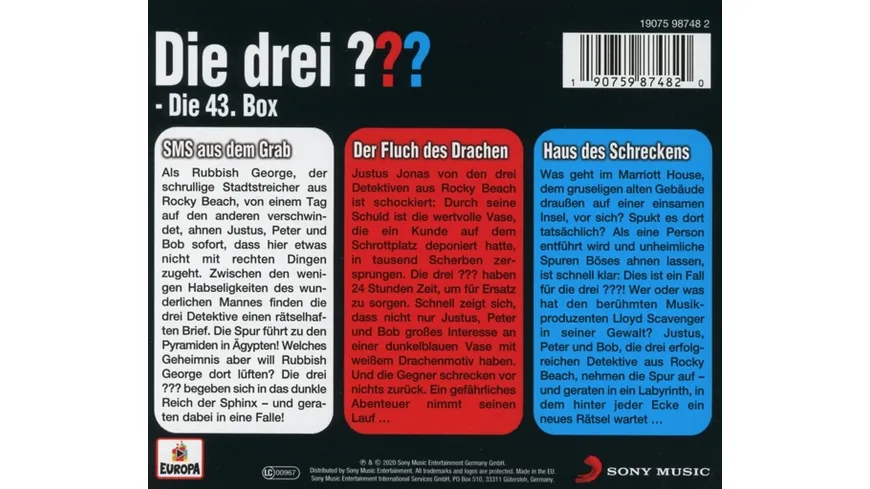 043/3er Box (Folgen 129,130,131)