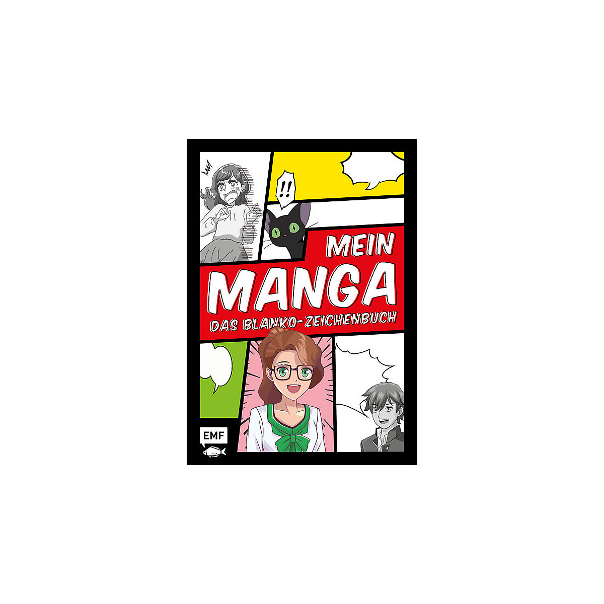 Mein Manga - Das Blanko-Zeichenbuch