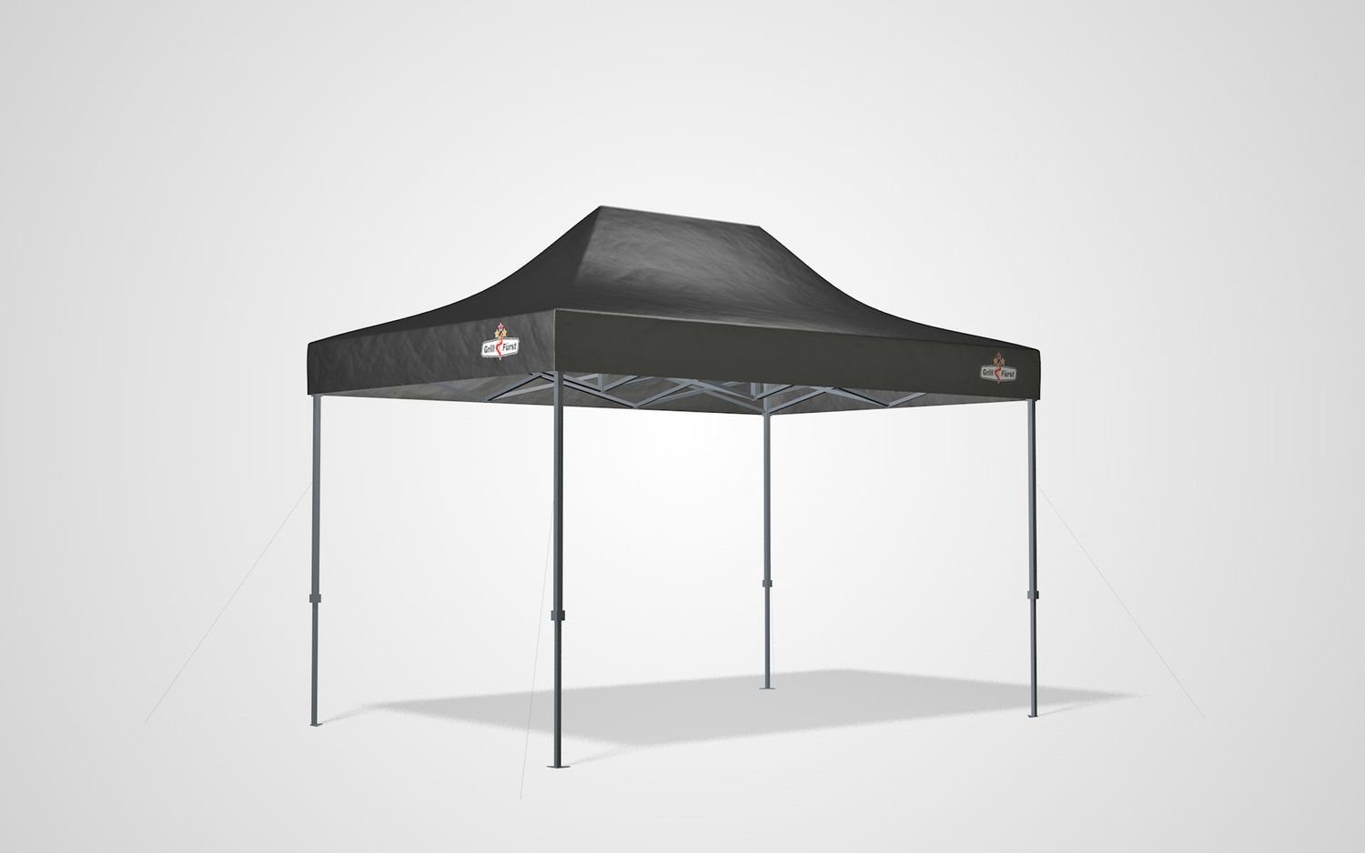 Grillfürst Grillpavillon Grillfürst Premium Pop-Up Grillpavillon / Grillzelt 4,5 x 3 m mit wasserdichtem Dach