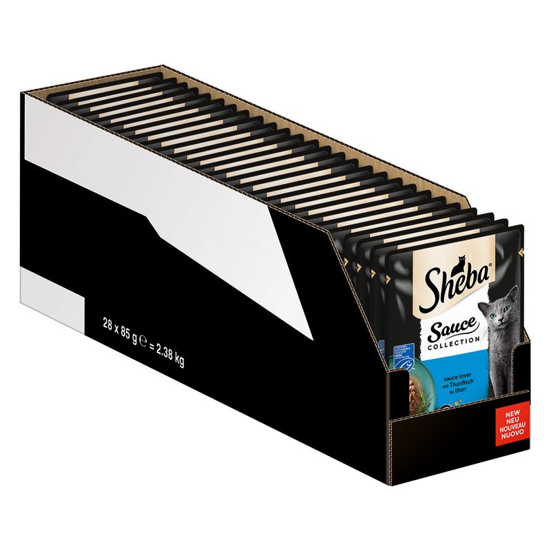 Sparpaket Sheba Varietäten Frischebeutel 56 x 85 g