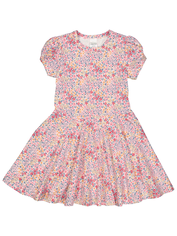Fred´s World by GREEN COTTON Kurzarmkleid in Almond/ Papaya/ Navy günstig kaufen