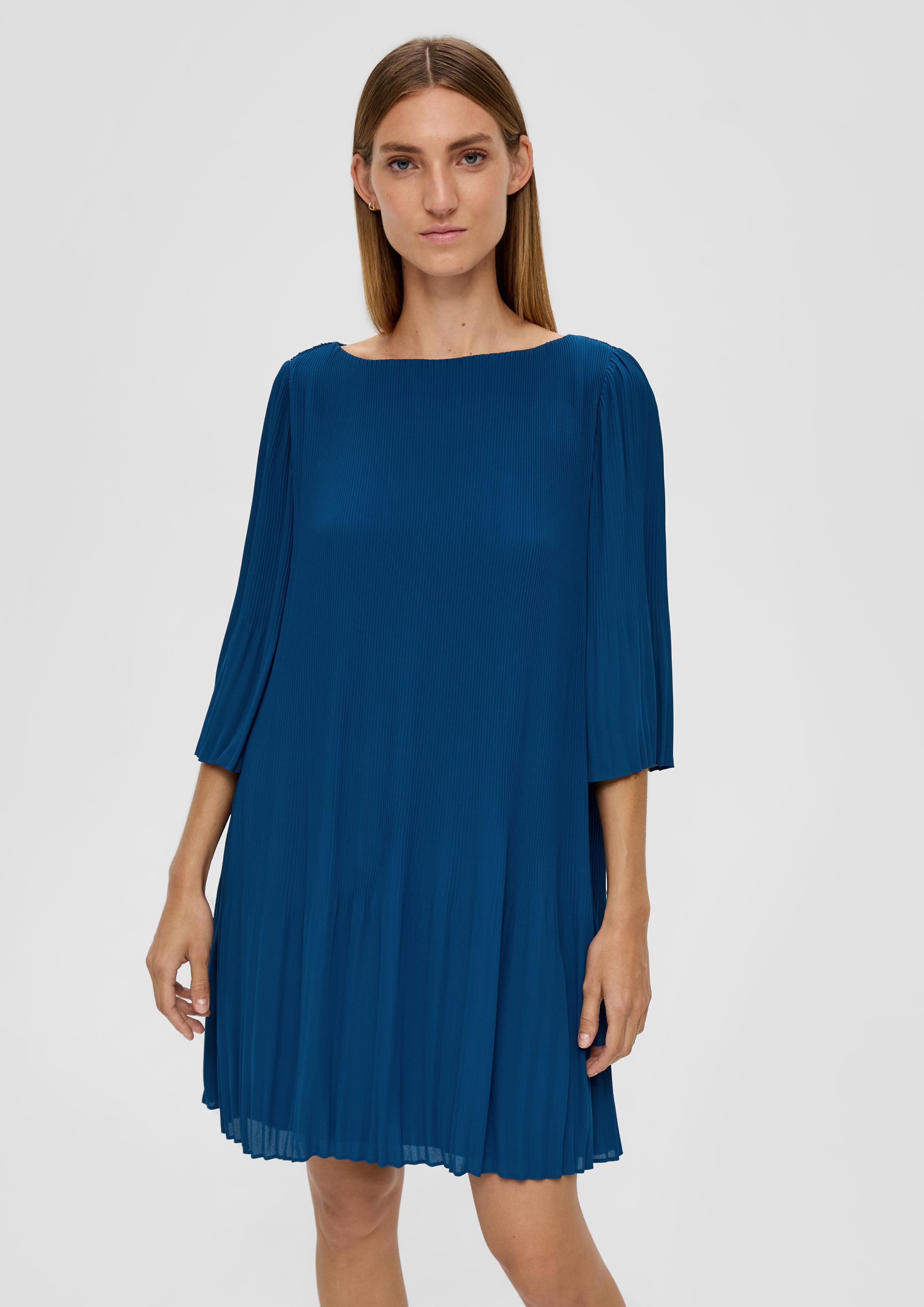 Minikleid mit Plisseefalten  2137961-6495