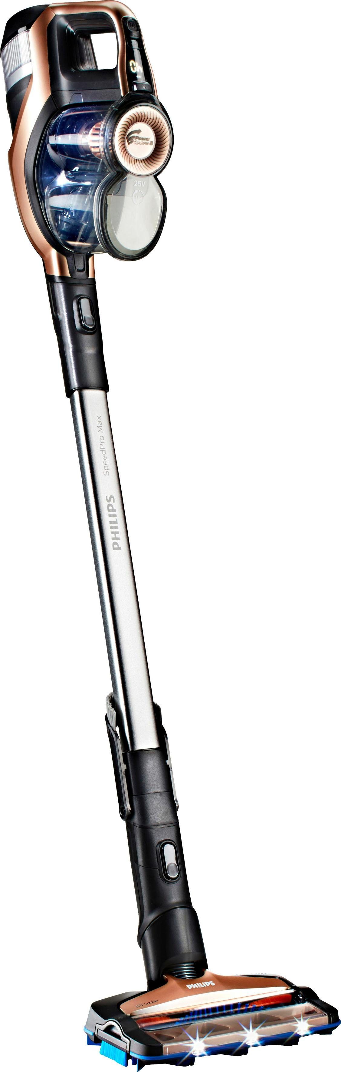 Philips Akku-Stielstaubsauger SpeedPro Max FC6826/01, beutellos, 65 Min. Akkulaufzeit