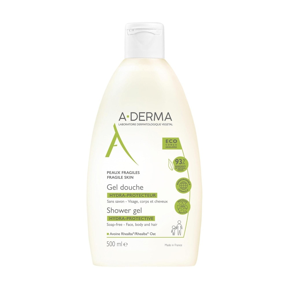 A-Derma A-Derma - Les Indispensables - Gel douch e hydratant-protecteur 500ml Gel douche