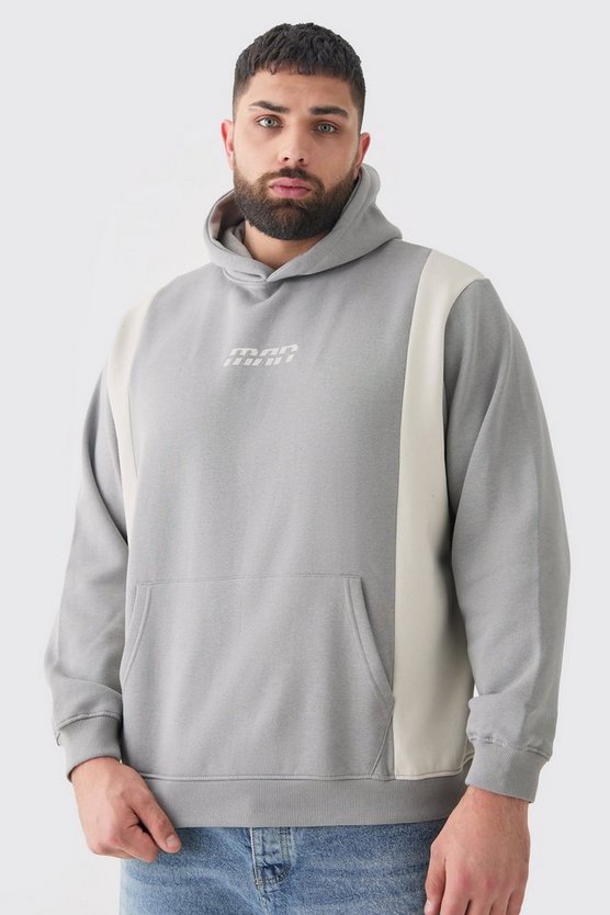 Plus Colorblock Hoodie