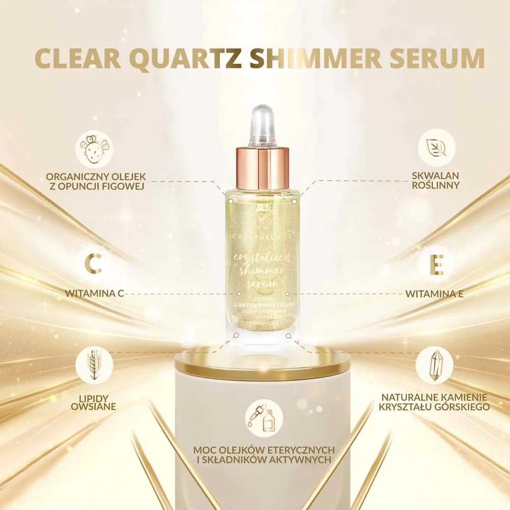 Crystallove serum za lice s gorskim kristalom i bodljikavom kruškom