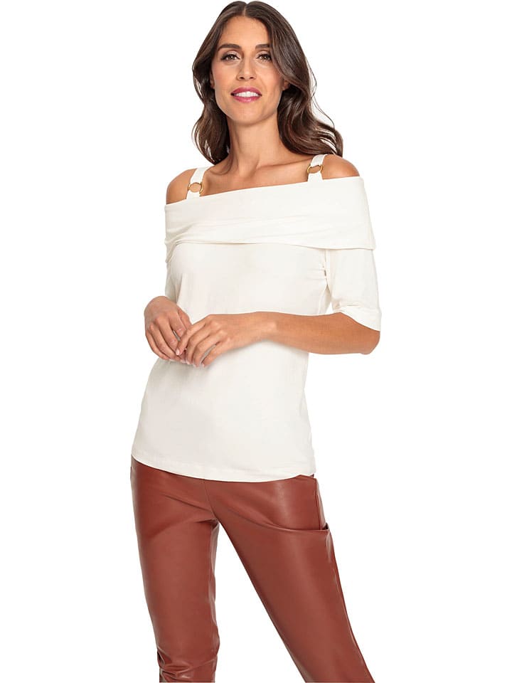 Heine Bluse in Creme günstig kaufen