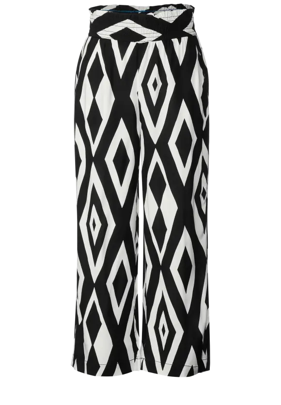 Street One Loose Fit Hose mit Print