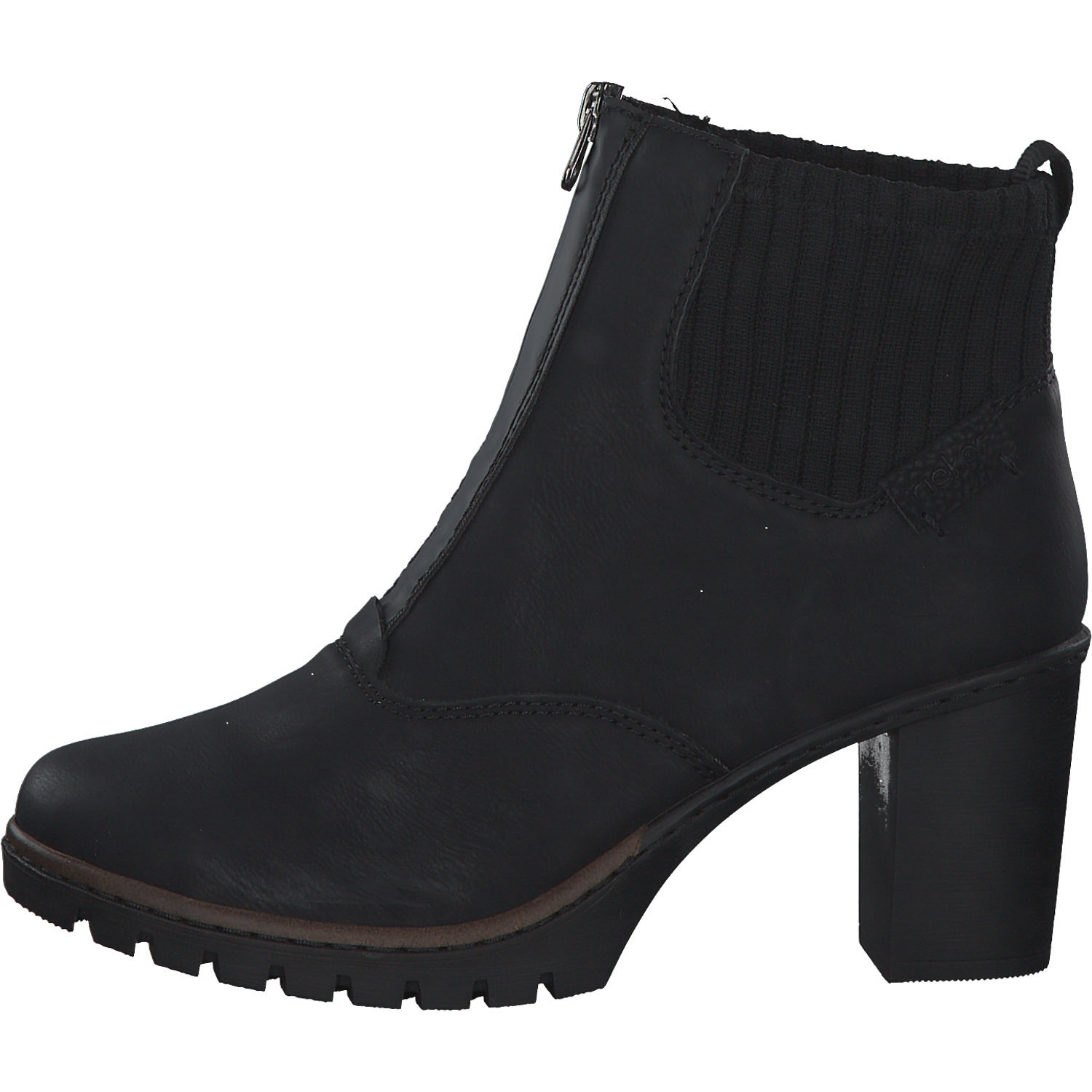 Rieker Y2550, Winterstiefeletten, Damen, schwarz/schwarz/schwarz