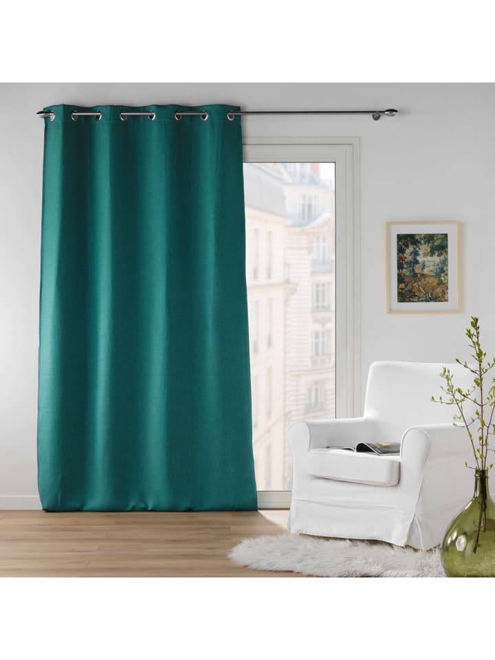 Douceur d’Intérieur Verdunkelungsvorhang in meerblau günstig kaufen onesize