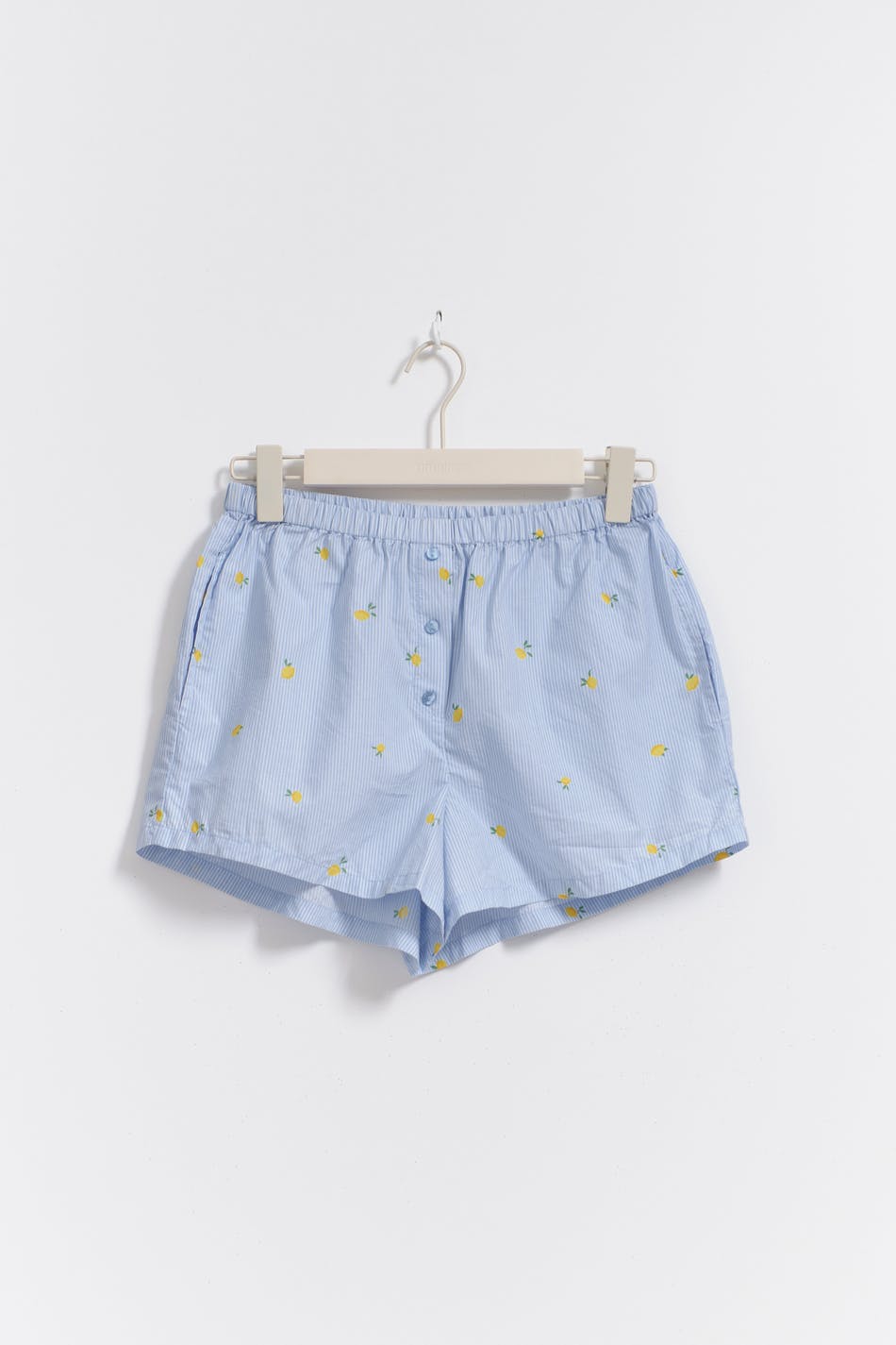 Poplin pyjamas shorts