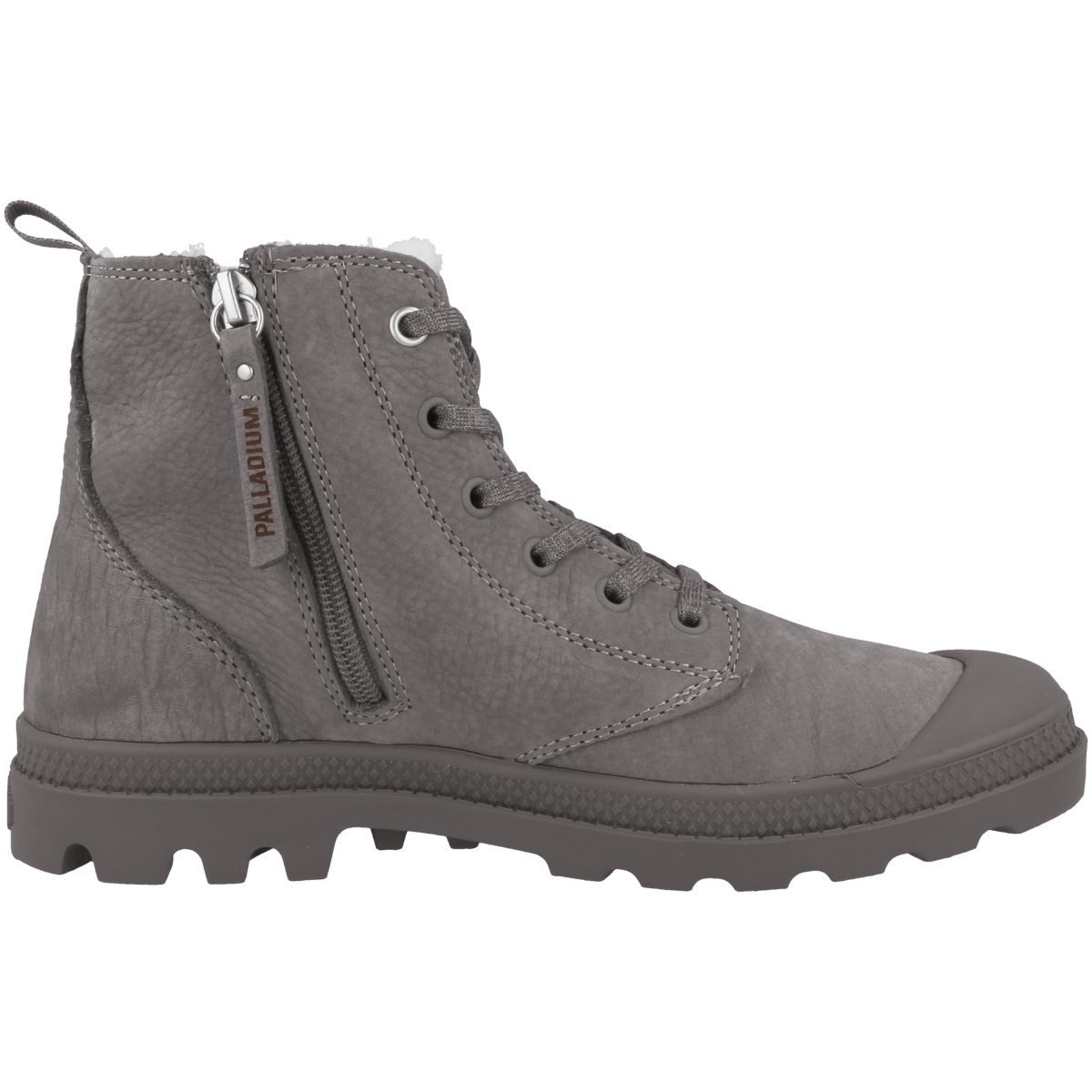 Palladium Pampa Schnürboots grau