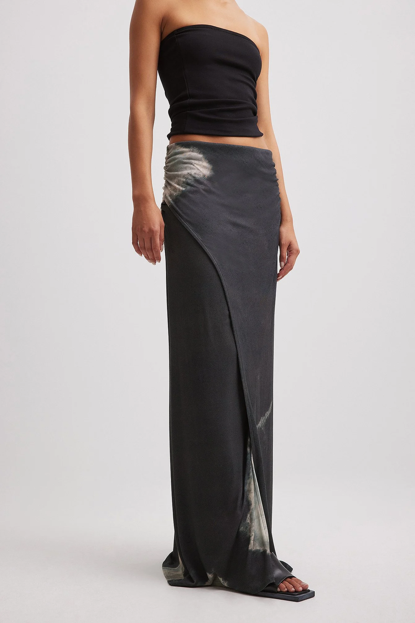 Strick-Rock mit Print