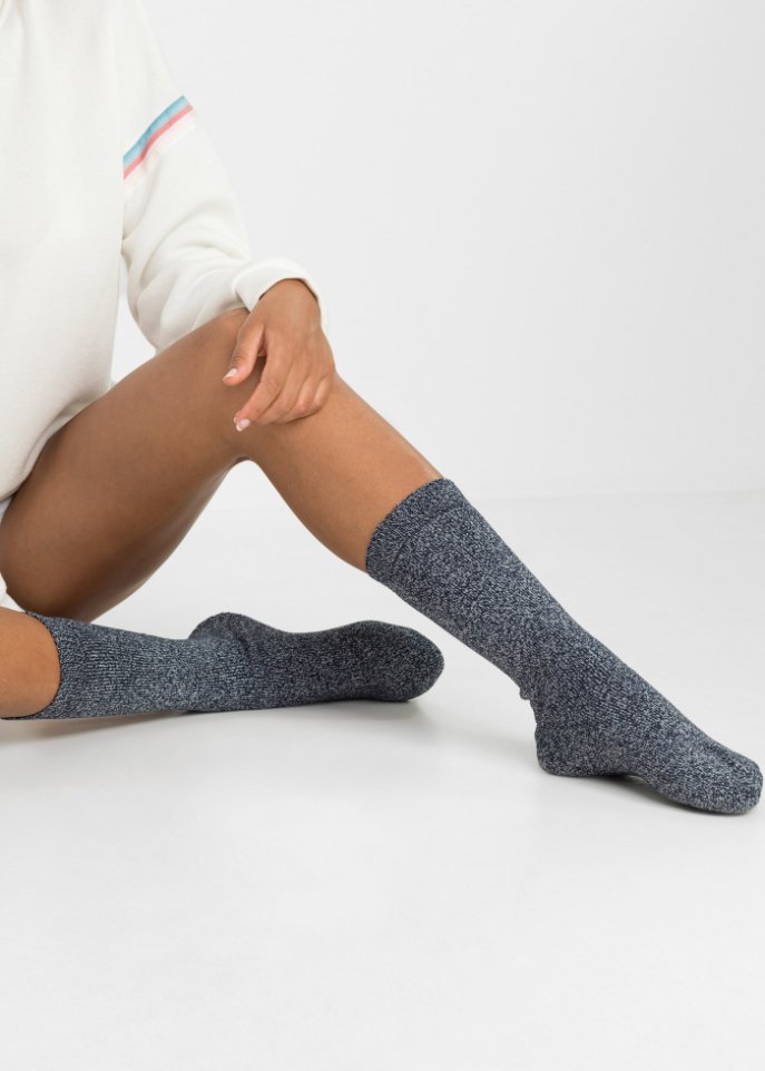 Thermo Frottee Socken (4er Pack)