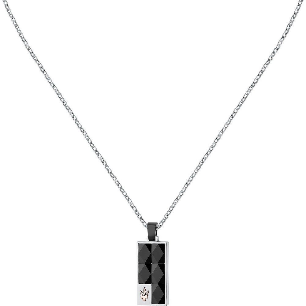Maserati Chaînette Acier inoxydable, Céramique collier