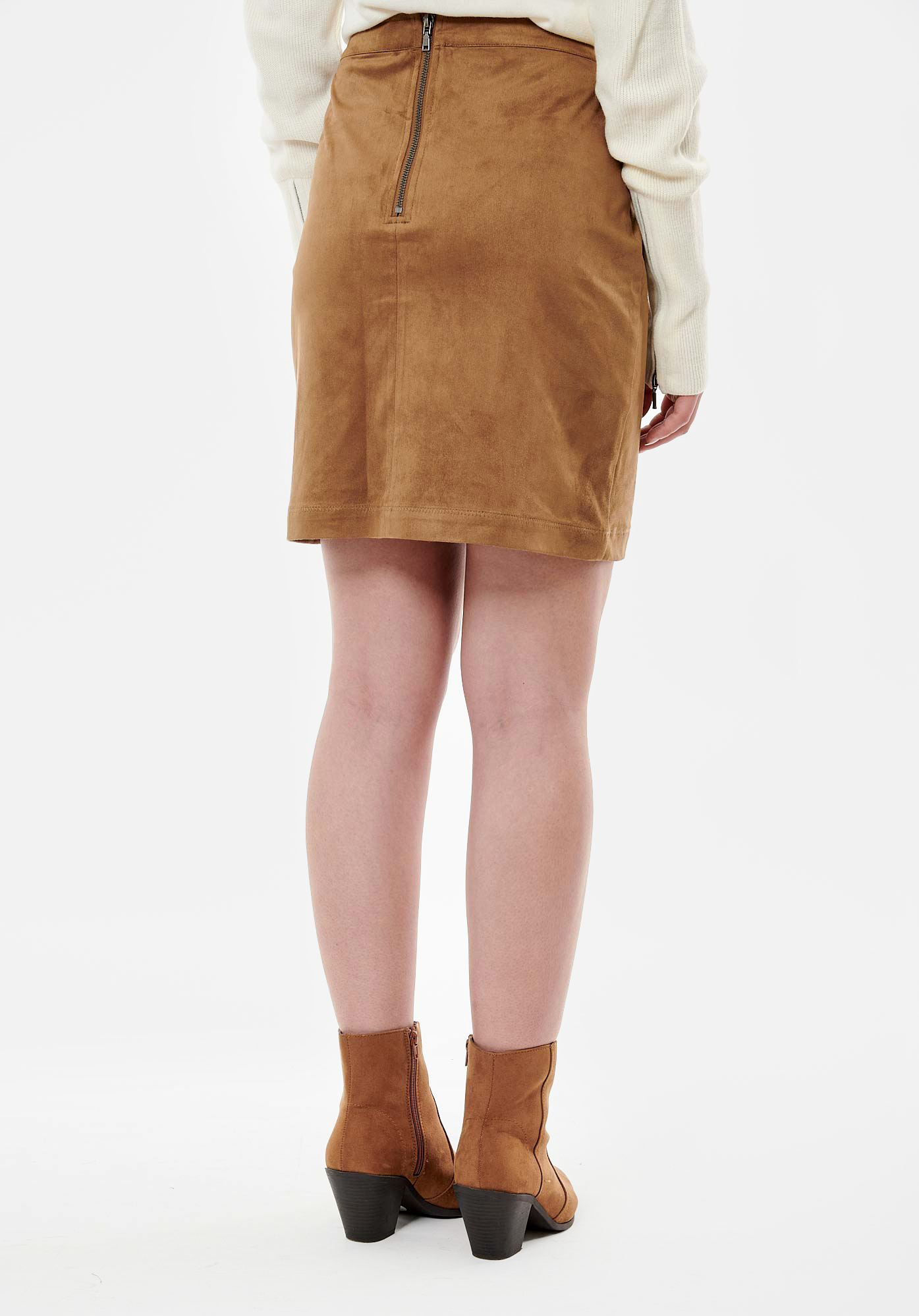 BATIA  Jupe marron femme