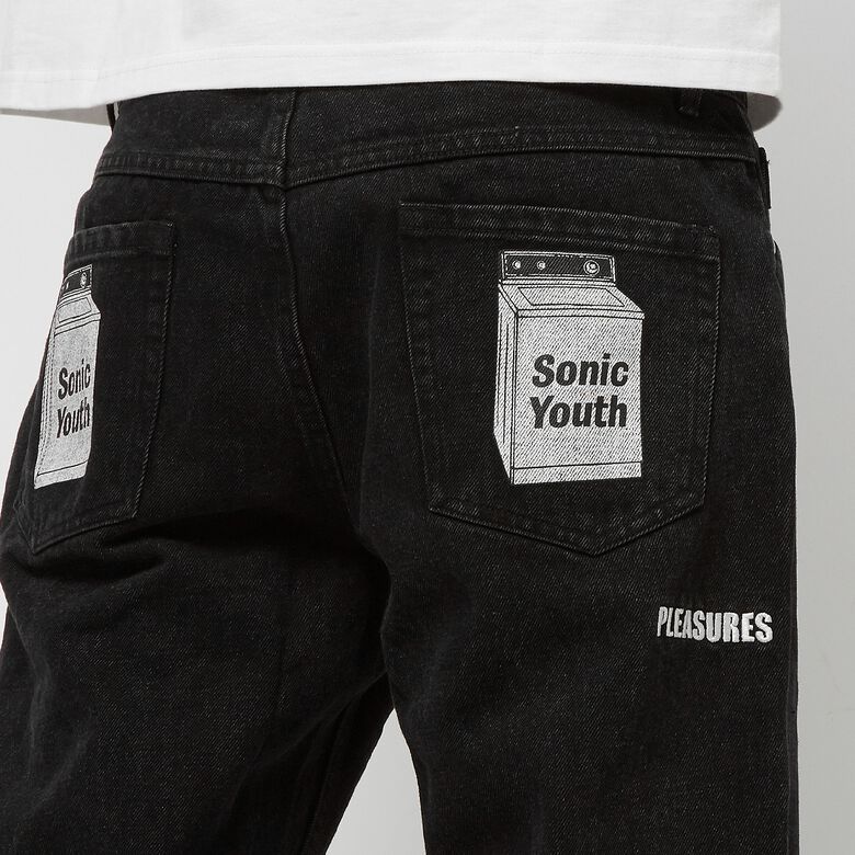 Pleasures Washing Machine Denim Black