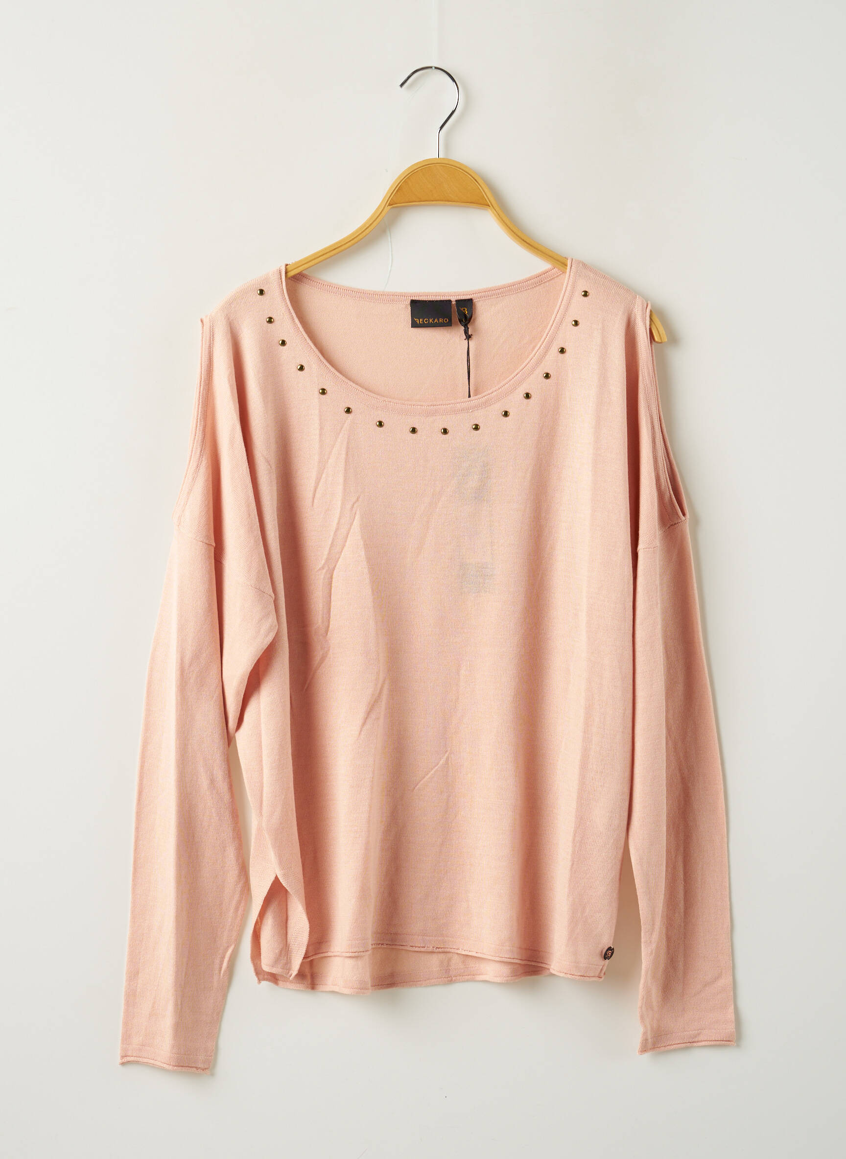 Beckaro Pulls Fille couleur rose
