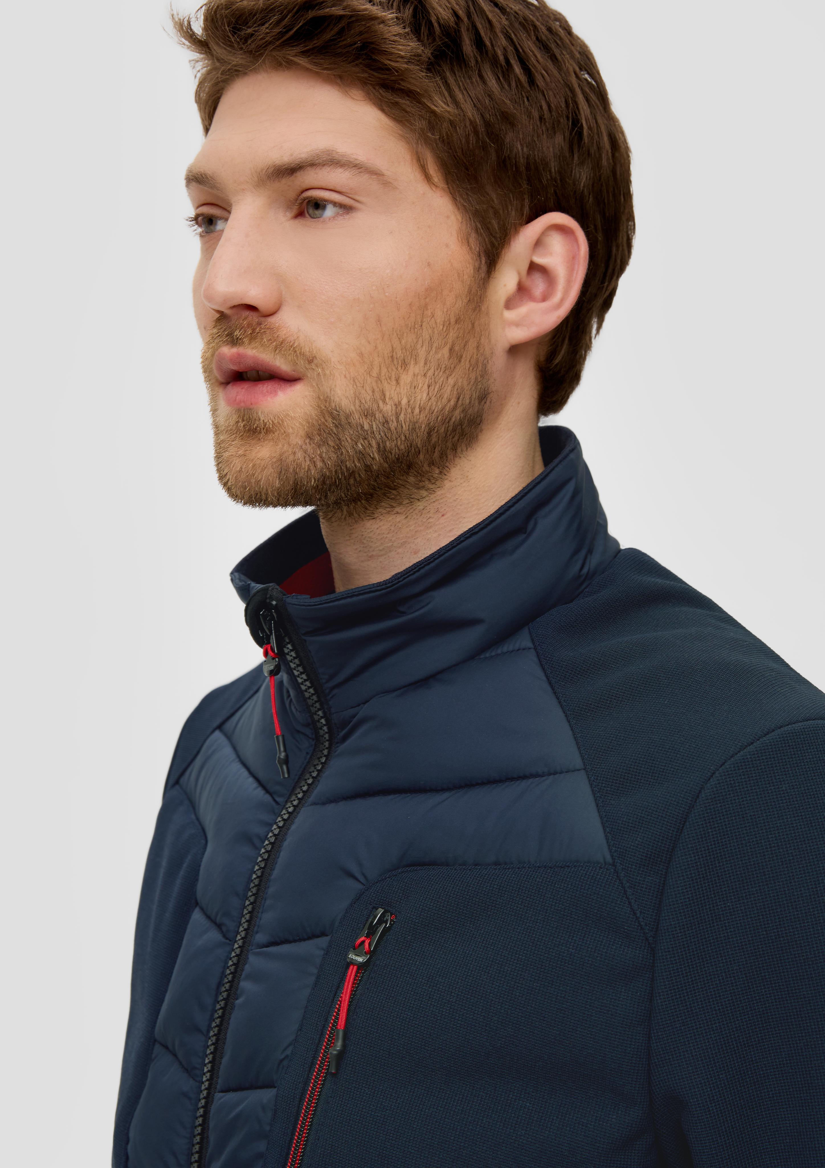 Softshelljacke mit Kontrastdetails  2140534-5978