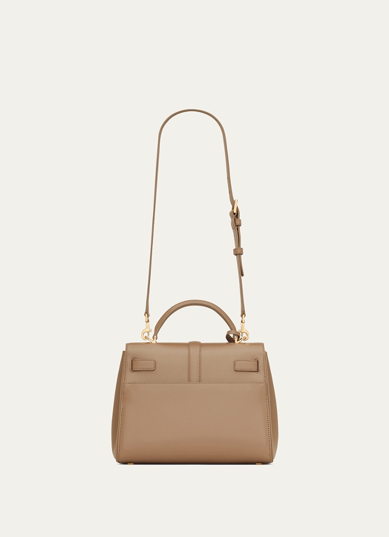 Geantă de mână din piele Saint Laurent Le Zemoir cu curea de umăr detașabilă.