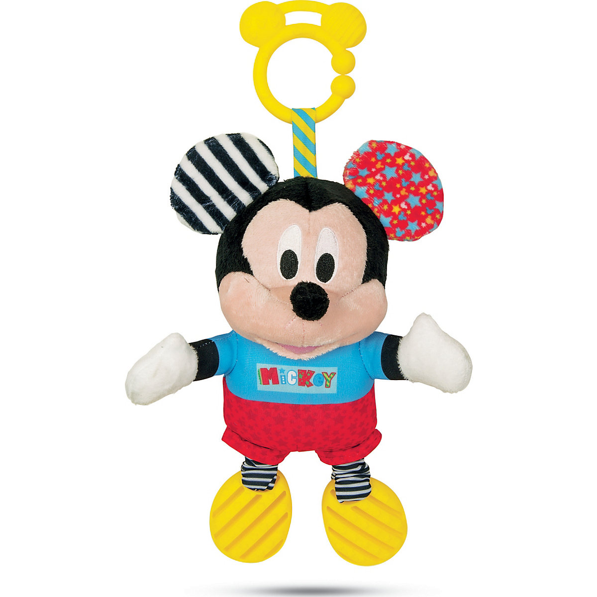 Baby Mickey Plüsch mit Zahnungshilfe
