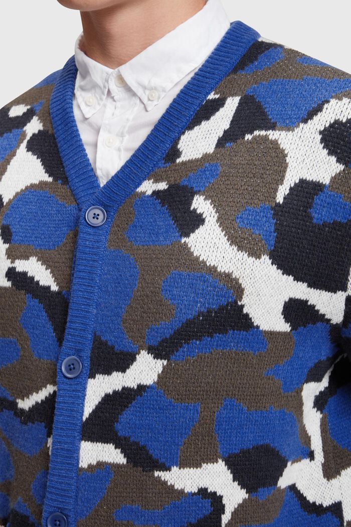 Camouflage-Cardigan