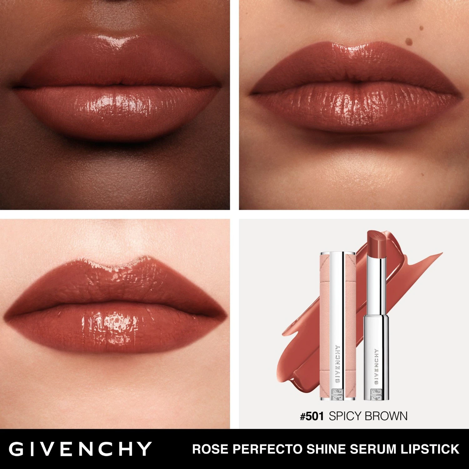 Givenchy Rose Perfecto Shine serum za usne