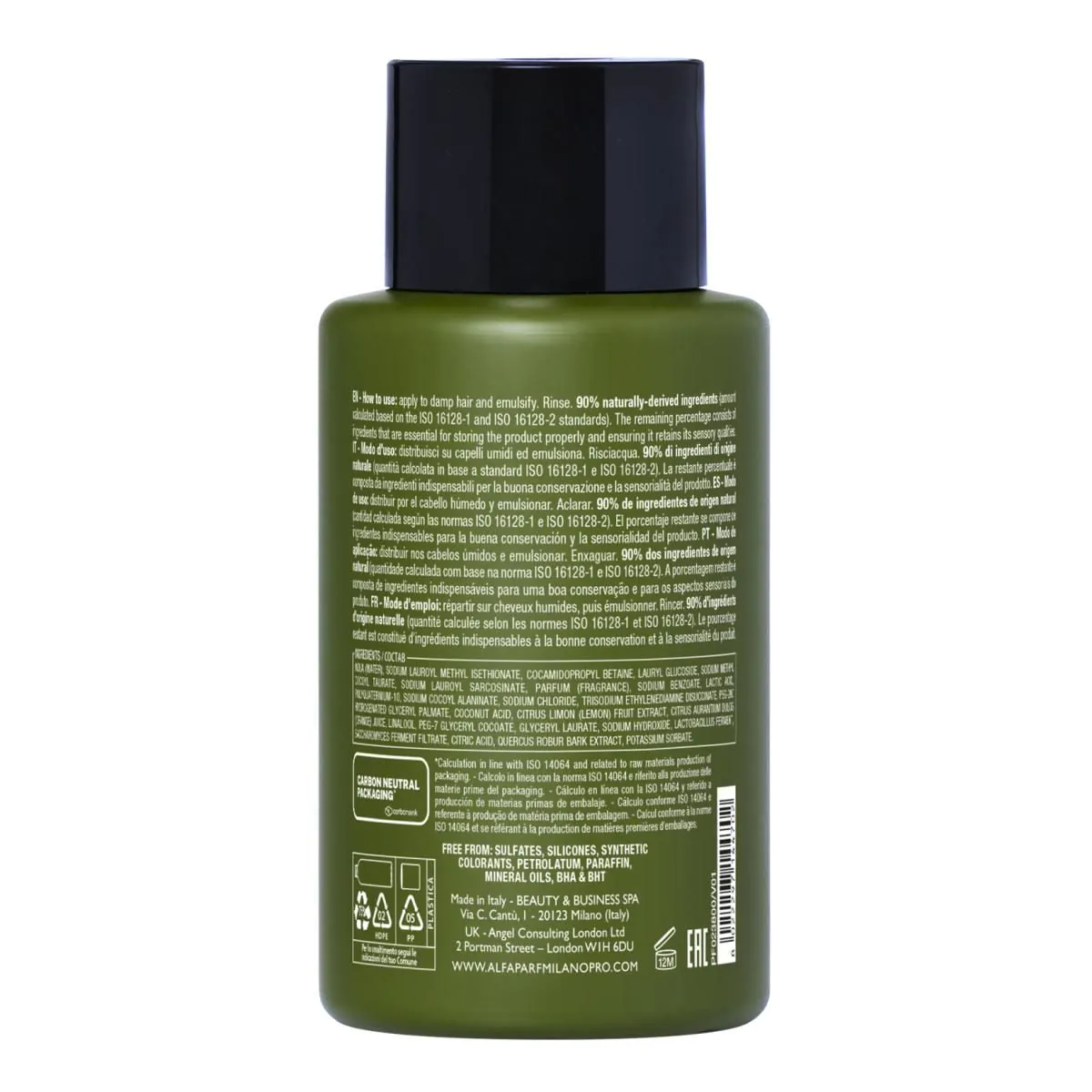 Alfaparf Milano Benvoleo Glossy Micellar Shampoo, 275 ml