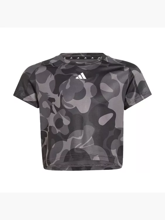 adidas Essentials AEROREADY Seasonal Print Kids Crop-Shirt