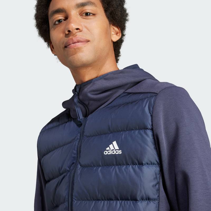 adidas Essentials Hybrid Hooded Daunenjacke Outdoorjacke Herren