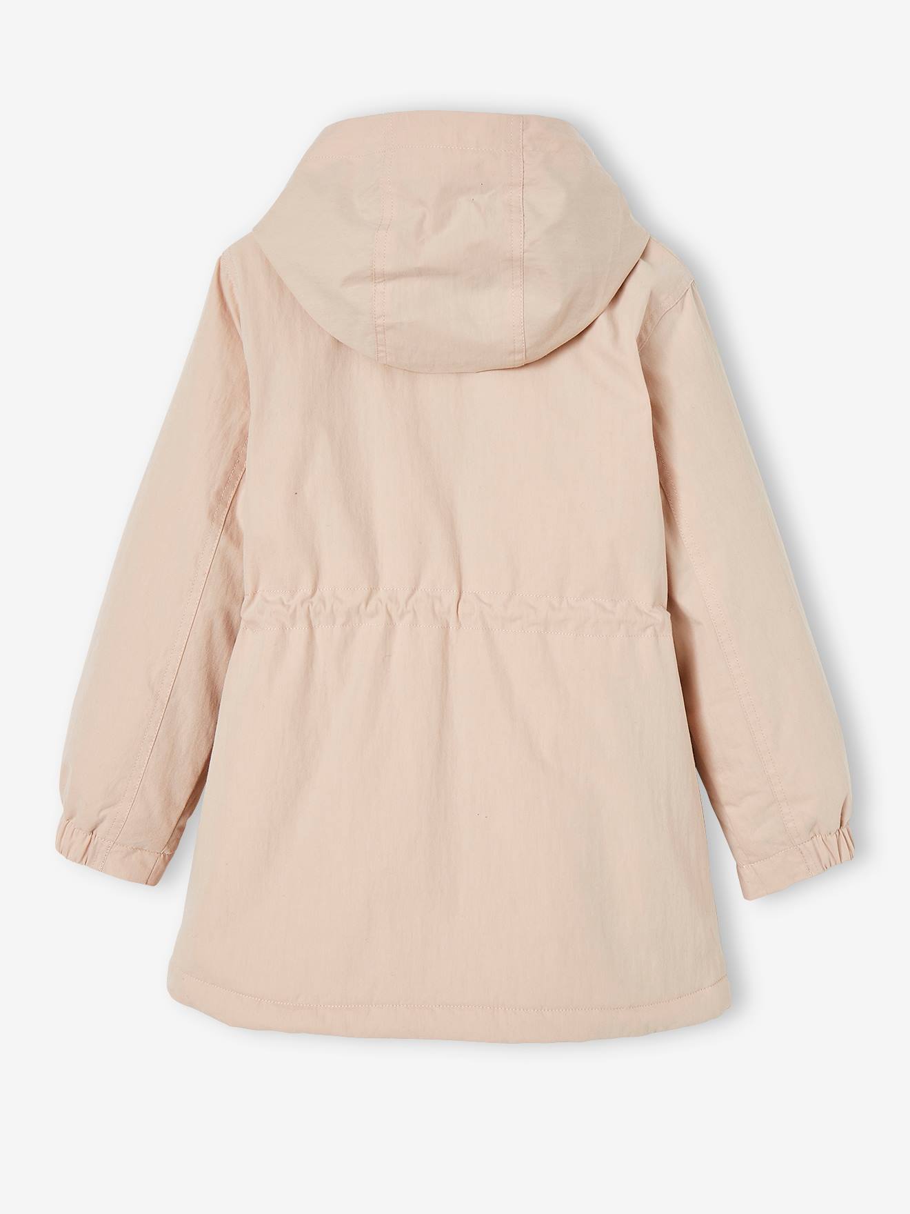 Vertbaudet 3-in-1 Mädchen Übergangsjacke mit Recyclingmaterial - zartrosa
