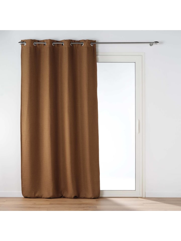 Douceur d’Intérieur Verdunkelungsvorhang in braun günstig kaufen onesize