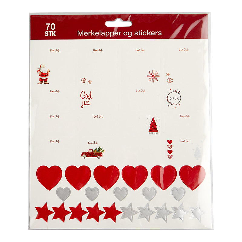 Home Merkelapp/stickers 70 stk