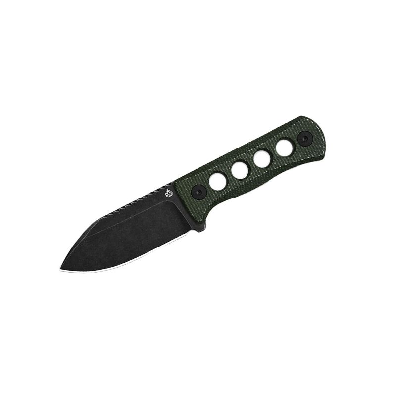 QSP Canary Micarta STW Black QS141-C2 Green