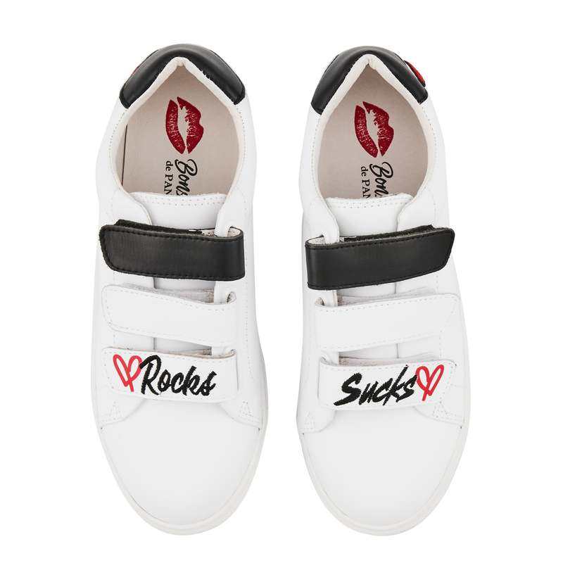 Baskets en cuir Edith rocks