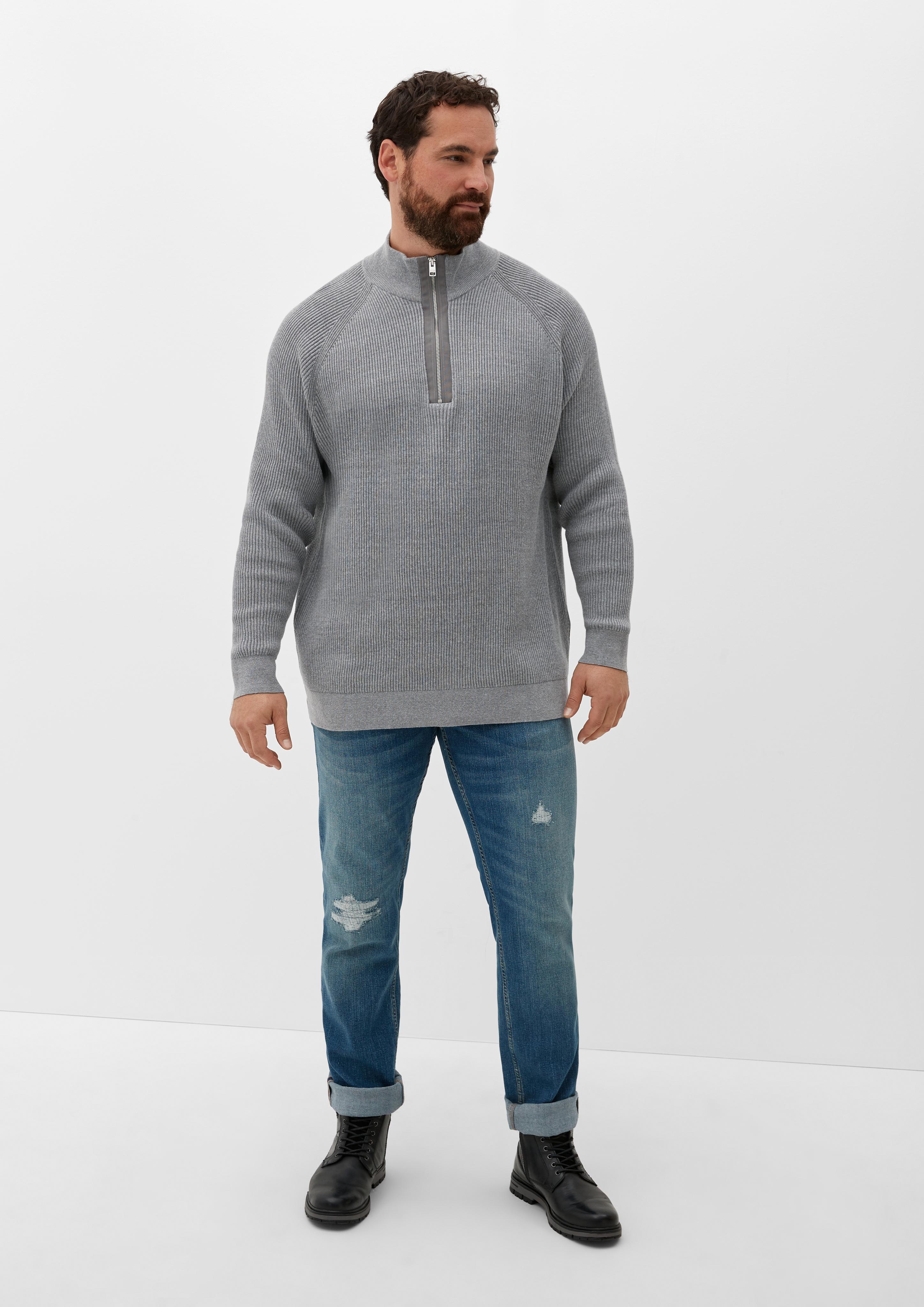 Gestrickter Troyerpullover  2128118-9730