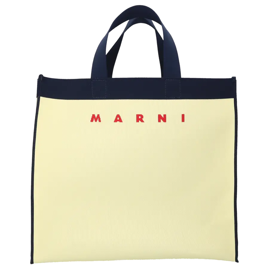 Marni - Shopper P0073A Canvas - gelb