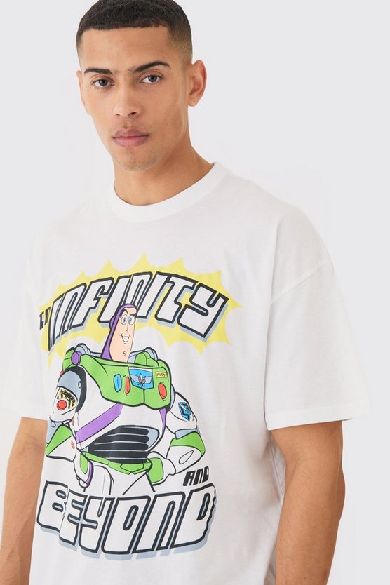 Oversize T-Shirt mit lizenziertem Disney Toy Story Buzz Print
