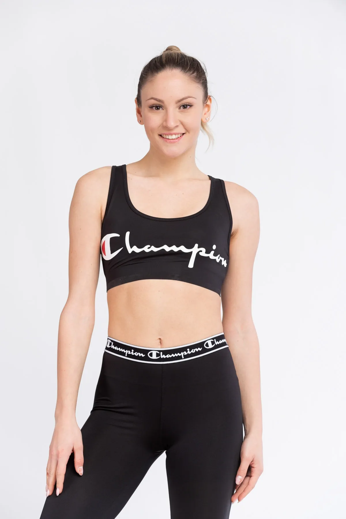 Champion  BH - Schwarz - Slogan