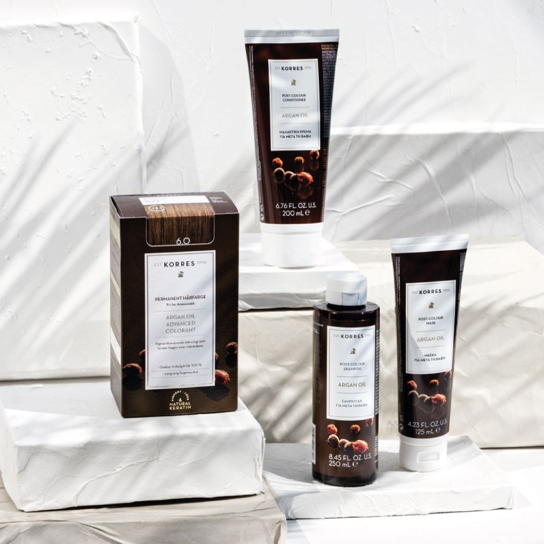 Shampoo post-colorazione KORRES olio di argan