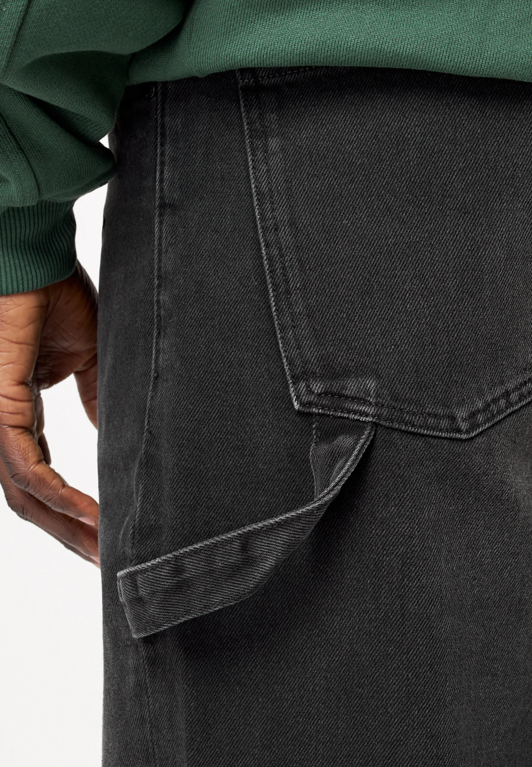 JEANS BAGGY CON LAZO EIGHTYFIVE - Vaqueros holgados