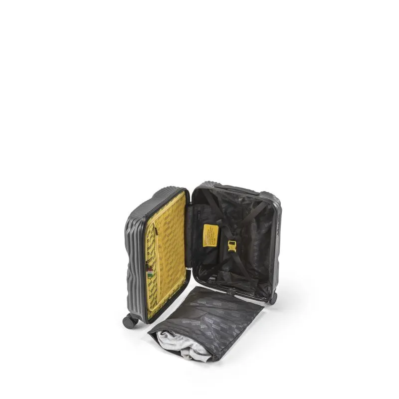 Crash Baggage Stripe Kabinengepäck S (55 cm) - Smoke Grey