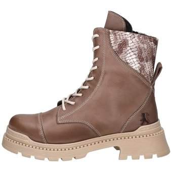 2Go Fashion Schnür Boots in beige