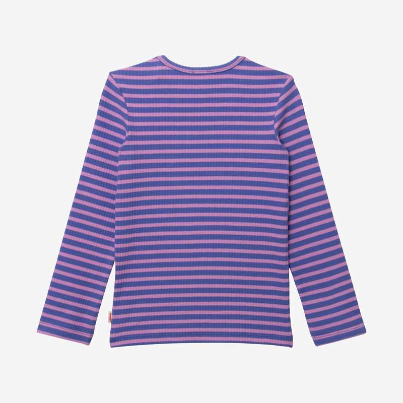 T-shirt bébé fille violet rayé Catimini