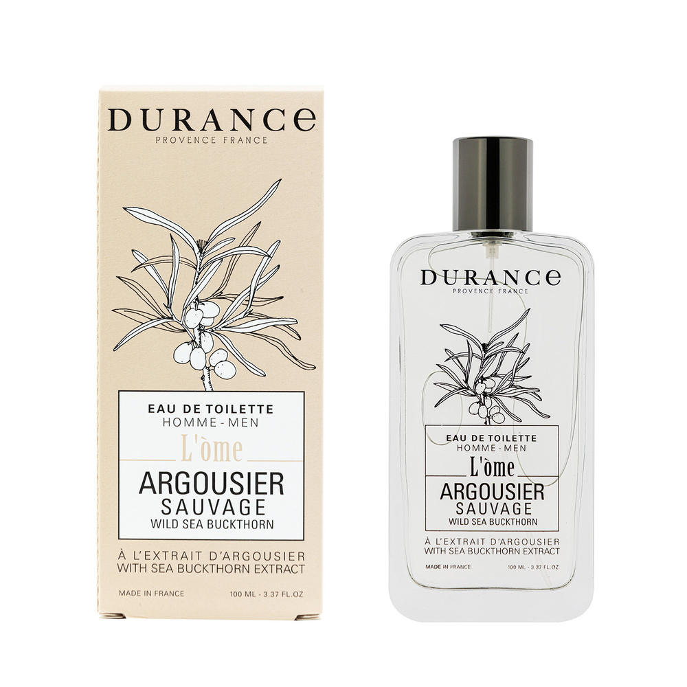 durance Argousier Sauvage à l'extrait d'Argousier Eau de toilette 100 ml