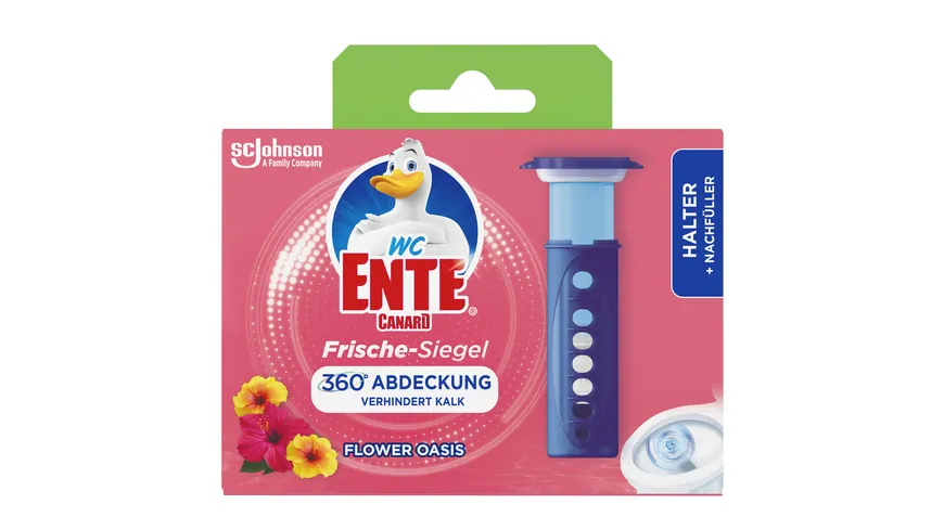 WC-Ente Frische Siegel Duft-WC-Reiniger Flower Oasis