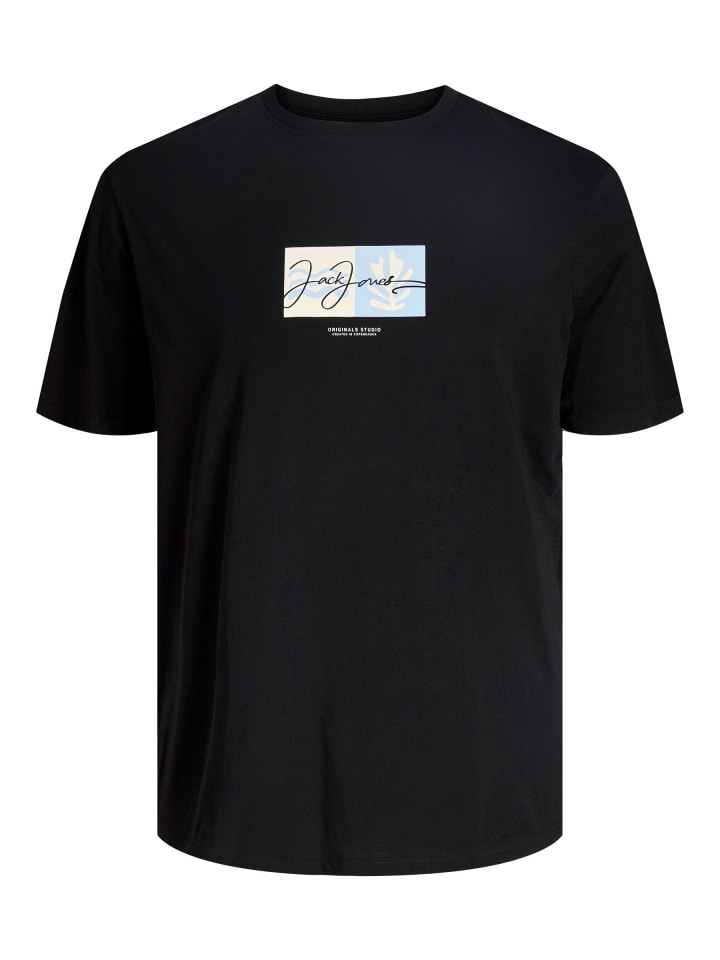 JACK & JONES PLUS T-shirt in Black günstig kaufen