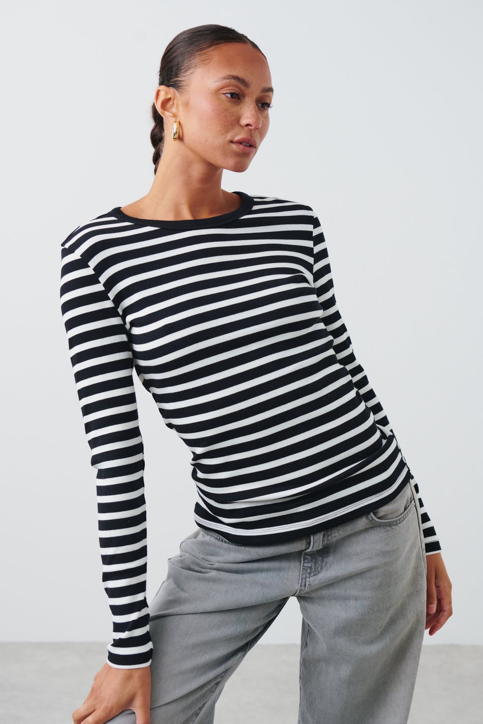 Basic long sleeve top