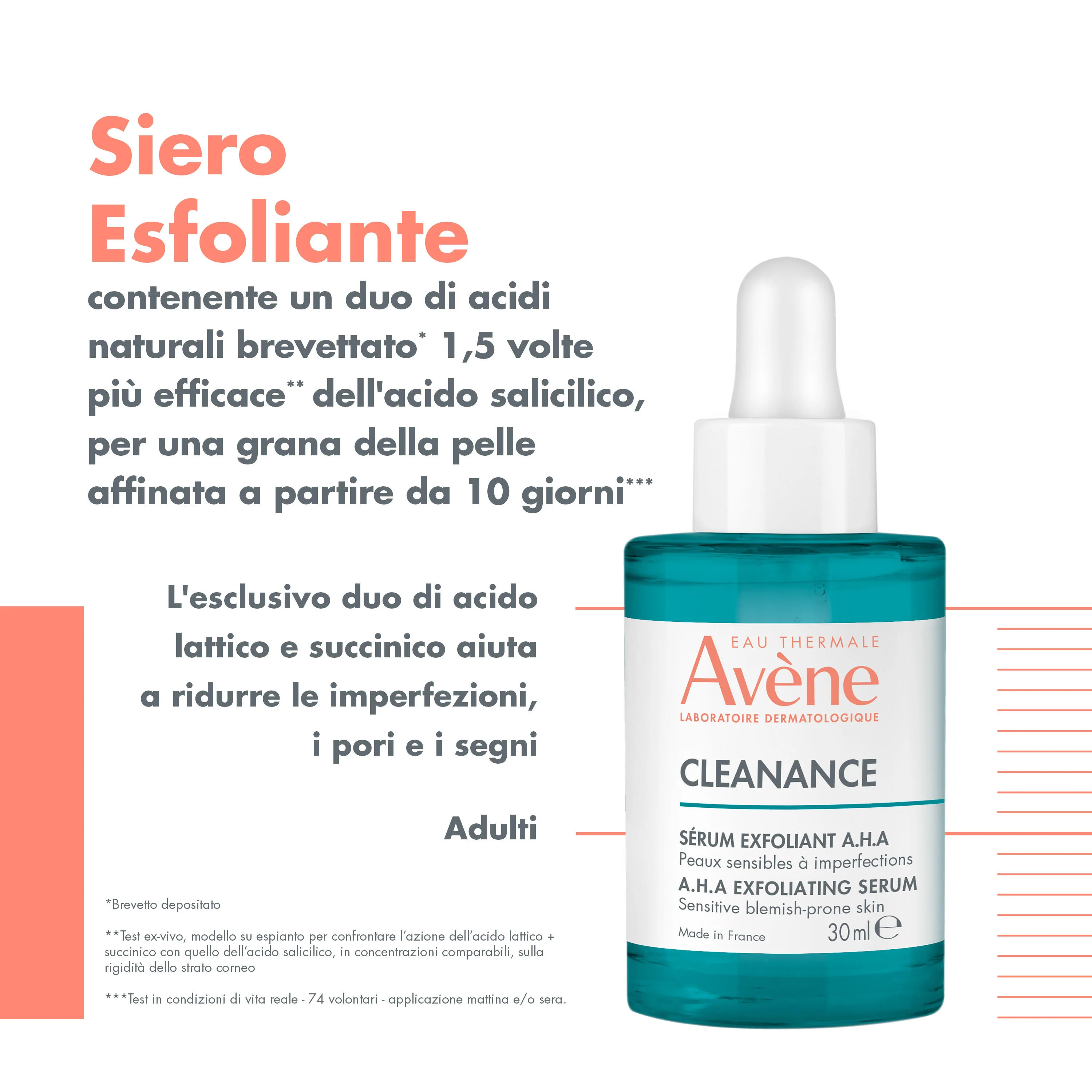 Cleanance AHA Exfoliating Serum - Ansigtsserum mod urenheder, ansigtspeeling